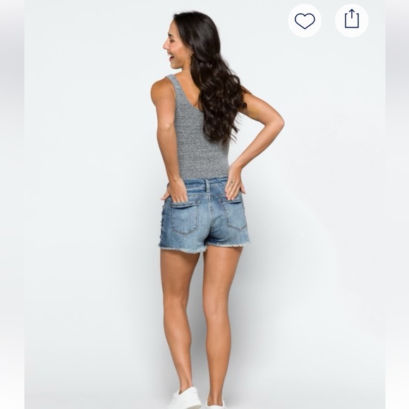 STS Blue Distressed Jean Shorts - Picture 4 of 5